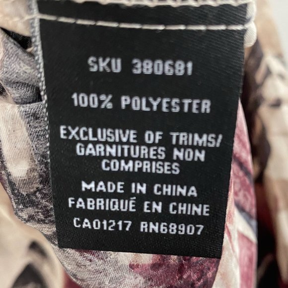 Le Château Printed Blouse - Picture 5 of 8